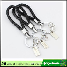 String Key Chain with Laser Logo of Car Logo